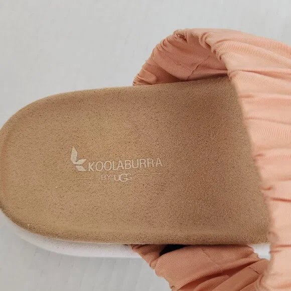 Koolaburra by UGG Tayla Size 8 Double Band Slide Slip-on Sandals - Picture 4 of 10